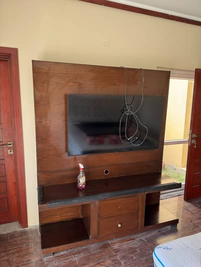 Designer TV Console (Wood)
