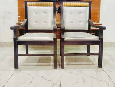 Wood Chairs & wood table