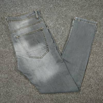 Burton Menswear London Grey Jeans | Waist 32" | Pre-Loved