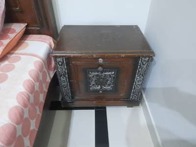 king Size Bed with Molty foam king Size Mattress and with side tables