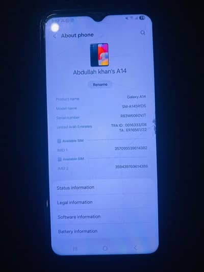Samsung Mobile A14