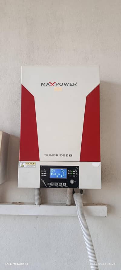 Maxpower inverter Model No. : SUNTRONIC 6000