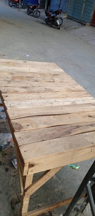 5 inch wooden cart