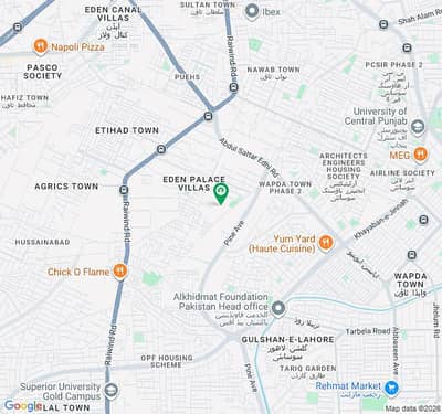 5 marla facing park plot for sale