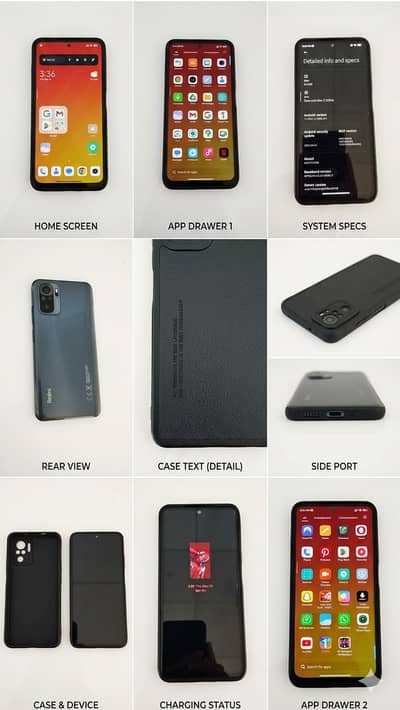 Redmi Note 10 (4GB/128GB) | 10/10 Mint Condition+Original 33W Charger