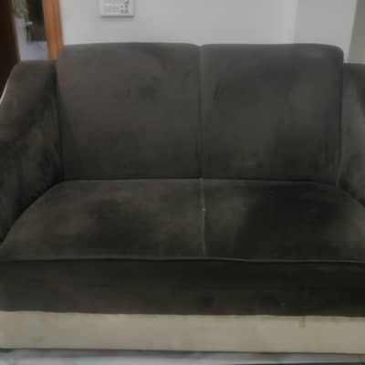 Brown Valvet Sofa 3+2+1+1 price 50000