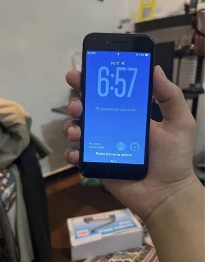 Apple iPhone 7 128 10/10 jet black  non pta 88health