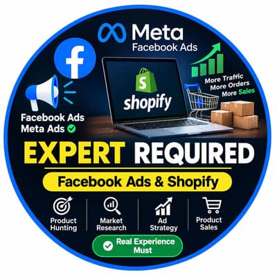 Experienced Facebook Ads Expert Required for Shopify Product