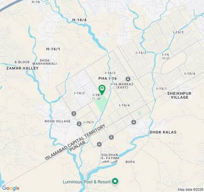 Plot For Sale I-16/2 Islamabad