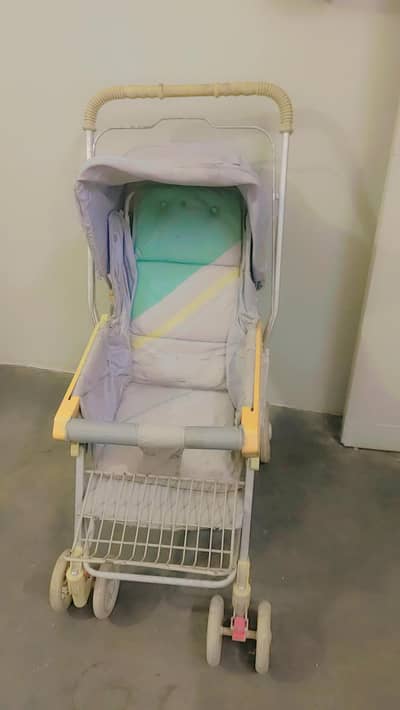 iron heavy geauge baby pram