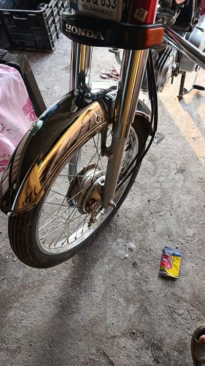 HONDA CD 70 Lush Condition with spare Tanki Tapy