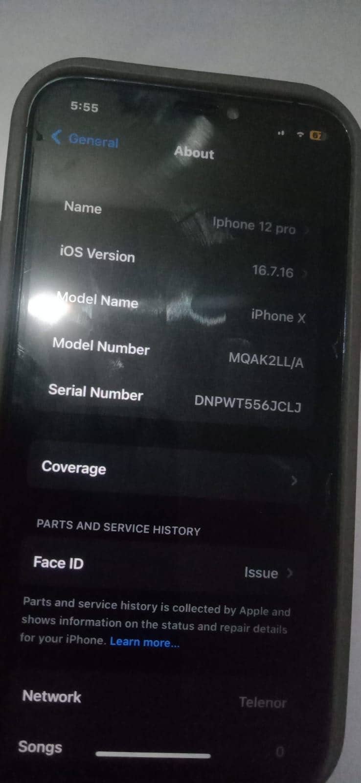 Apple iPhone X 5