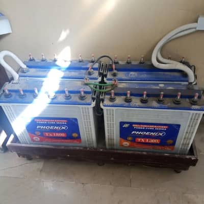 Phoenix TX 1800 Tall Tubular Batteries – Used