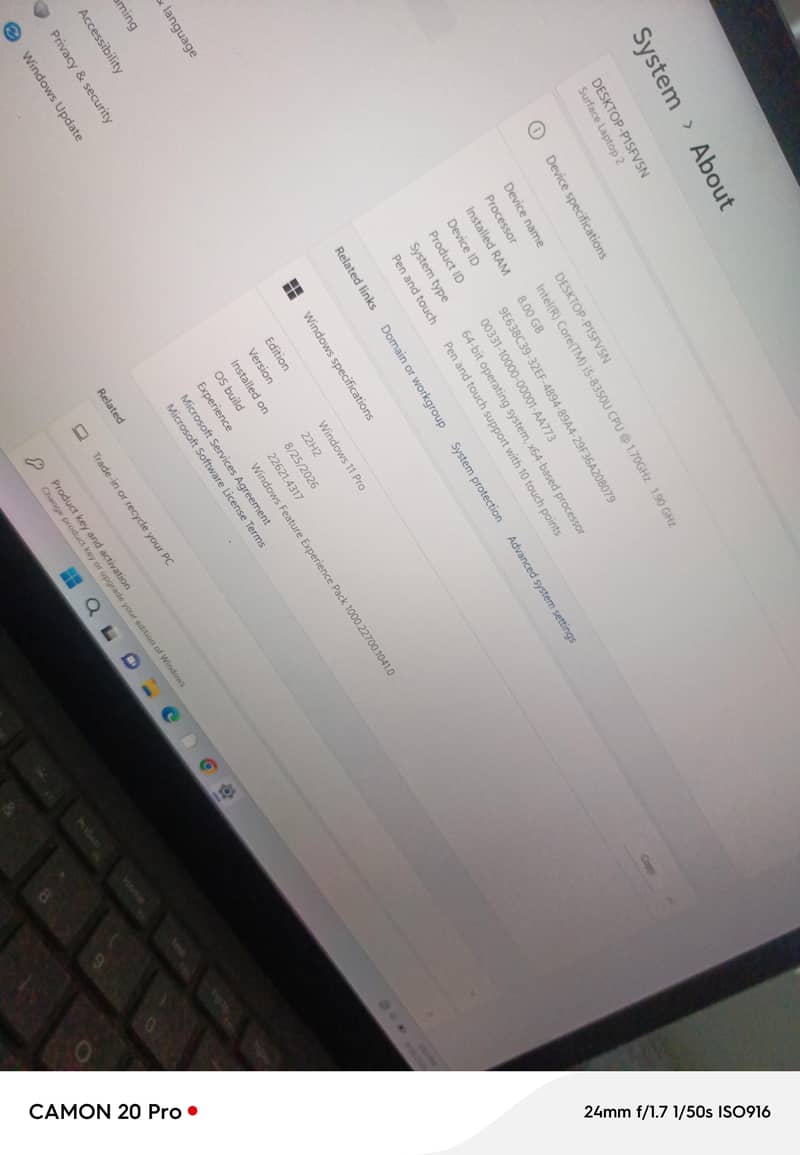 surface laptop 2 0
