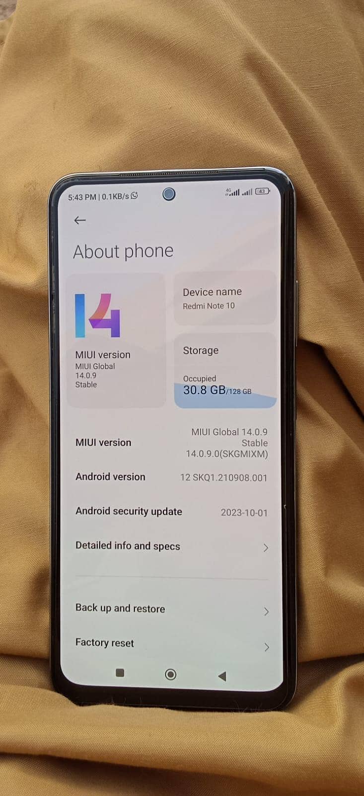 Xiaomi Redmi Note 10 5