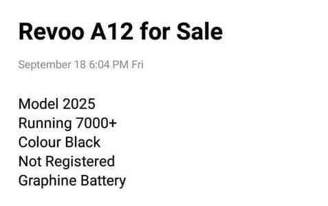 Revoo a12 for sale