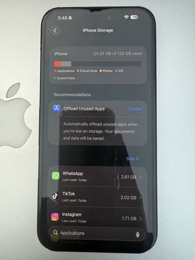 Apple iPhone 16 Plus 128GB LLA | 100% Battery | Official Warranty