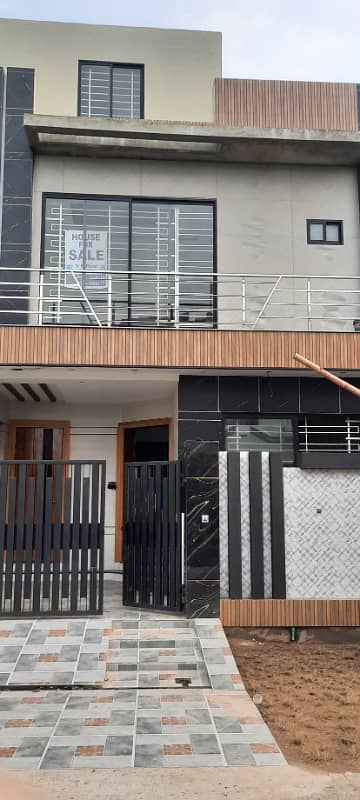 4 Marla Brand New Modern Design House Available For Sale