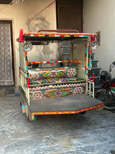 Good Condition Chinchi rickshaw 2026 Registered Biometric Available
