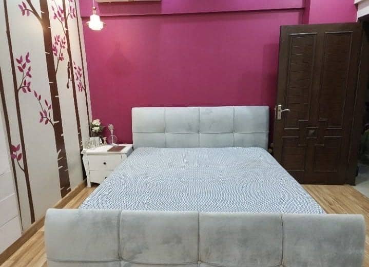 King side bed 1