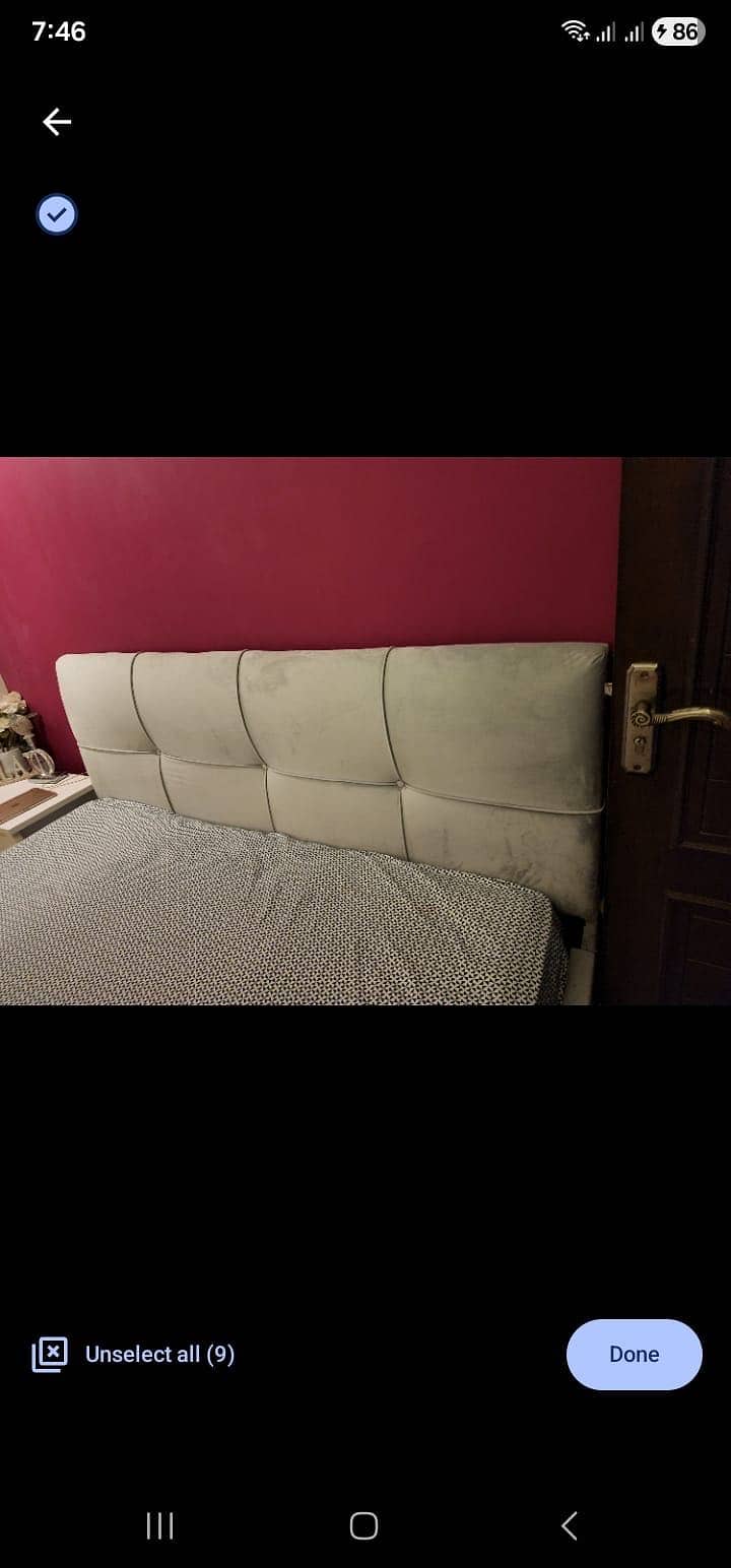 King side bed 2