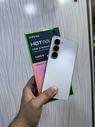 Infinix Hot 60i 6/128 With Orignal Box