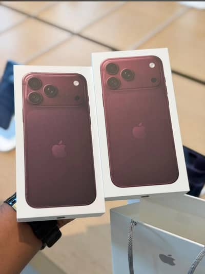 Iphone 18 Pro & 18 Pro Max 256GB & 512GB Available