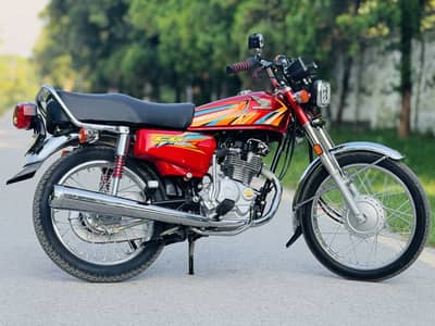 Honda Cg 125 Zero Condition