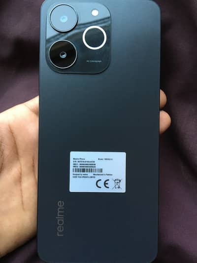 Realme Note 70 4/128 Black Full Box Urgent Sale