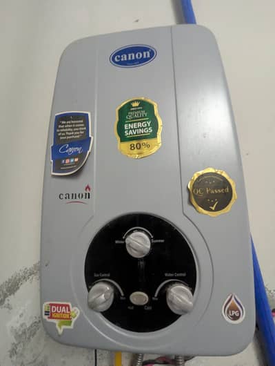 Canon Instant Gas Water Geyser LPG/NG 6 Liter