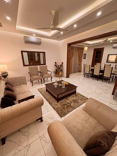 1 Kanal Fully Furnished Luxury House For Rent | 5 Bedrooms | DHA 5 Prime Location