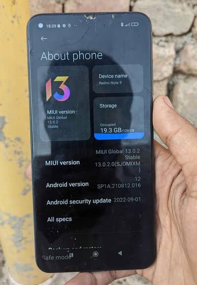 Xiaomi Redmi Note 9