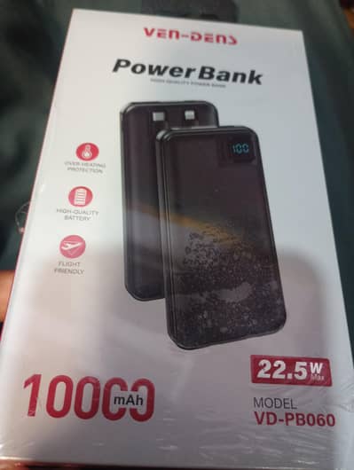 VEN-DENS 10000 mah super fast powerbank