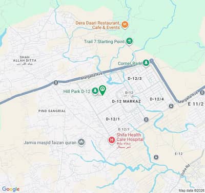 Margalla Facing Back Open Plot