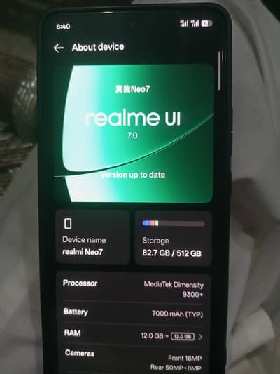 Realme Neo7