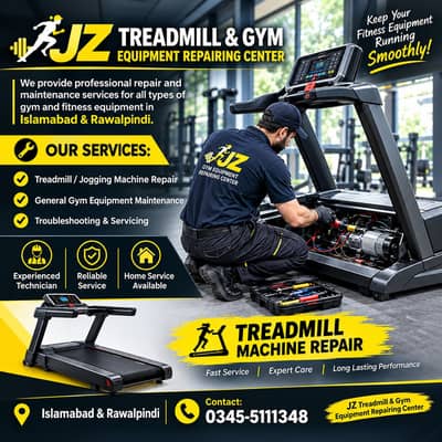 Professional Treadmill Repair Service in Rawalpindi & Islamabad