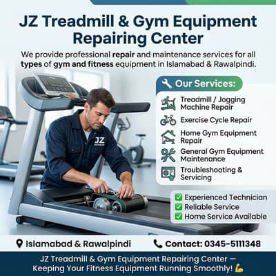 Treadmill Repair & Gym Machine Service Rawalpindi Islamabad