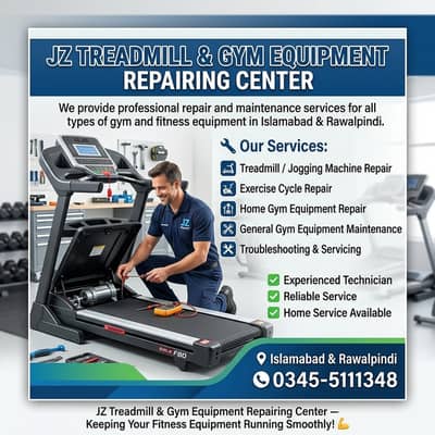 Professional Treadmill Repair Service in Rawalpindi & Islamabad