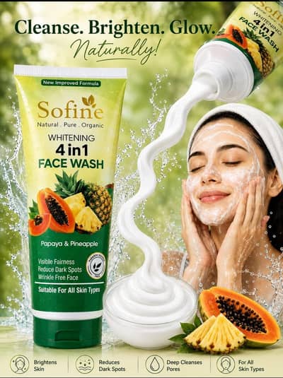 Sofine Whitening Face wash