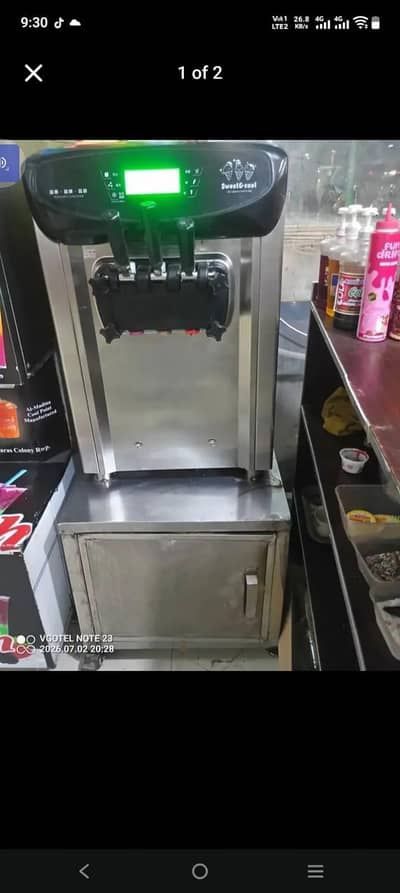 imported ice cream machine for sale