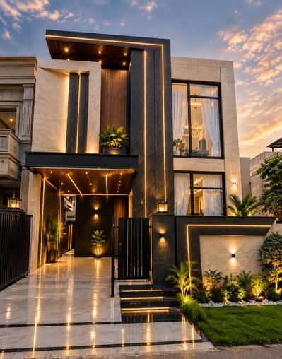 5 Marla OutClass Modern House Available For Rent IN DHA Phase 9 Town