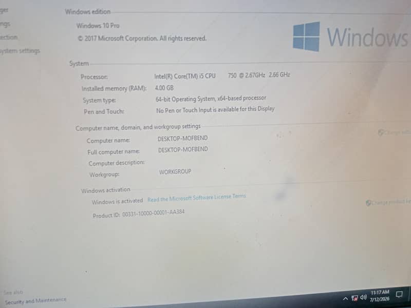 used computer with accessories 3