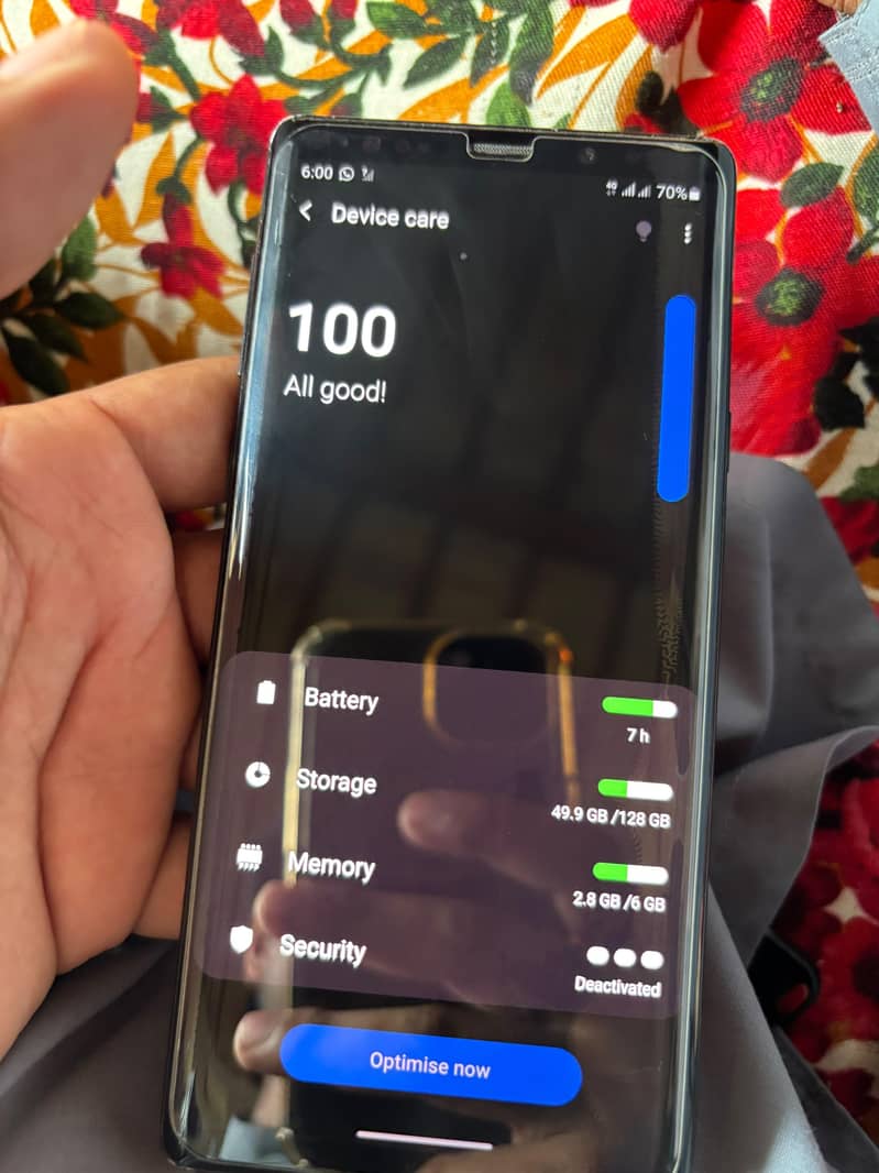 Samsung Mobile Note 9 4