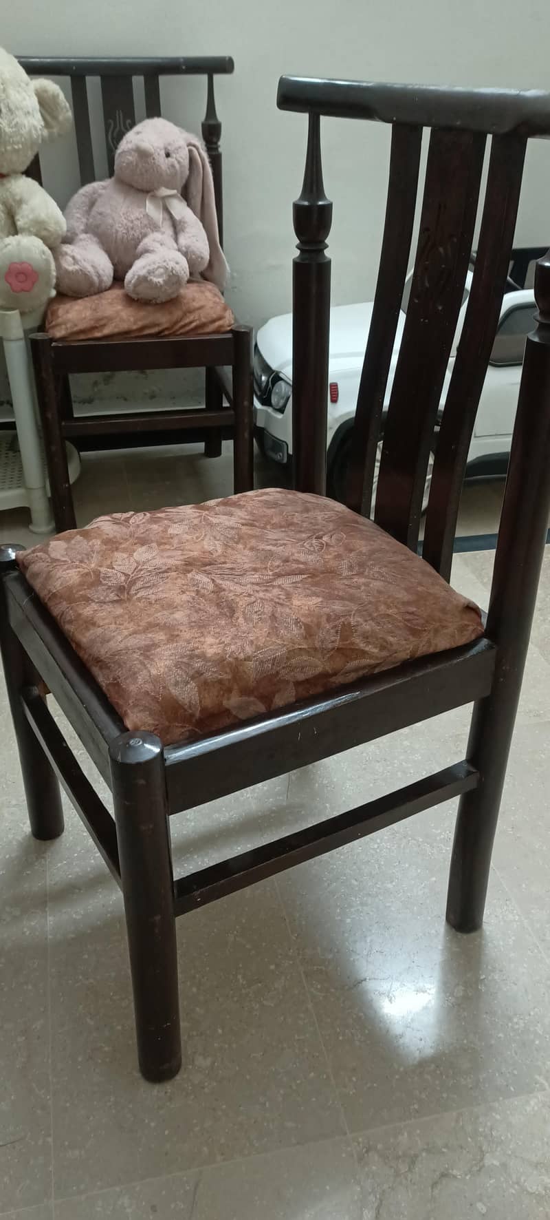 6-Seater Solid Wooden Dining Table 4