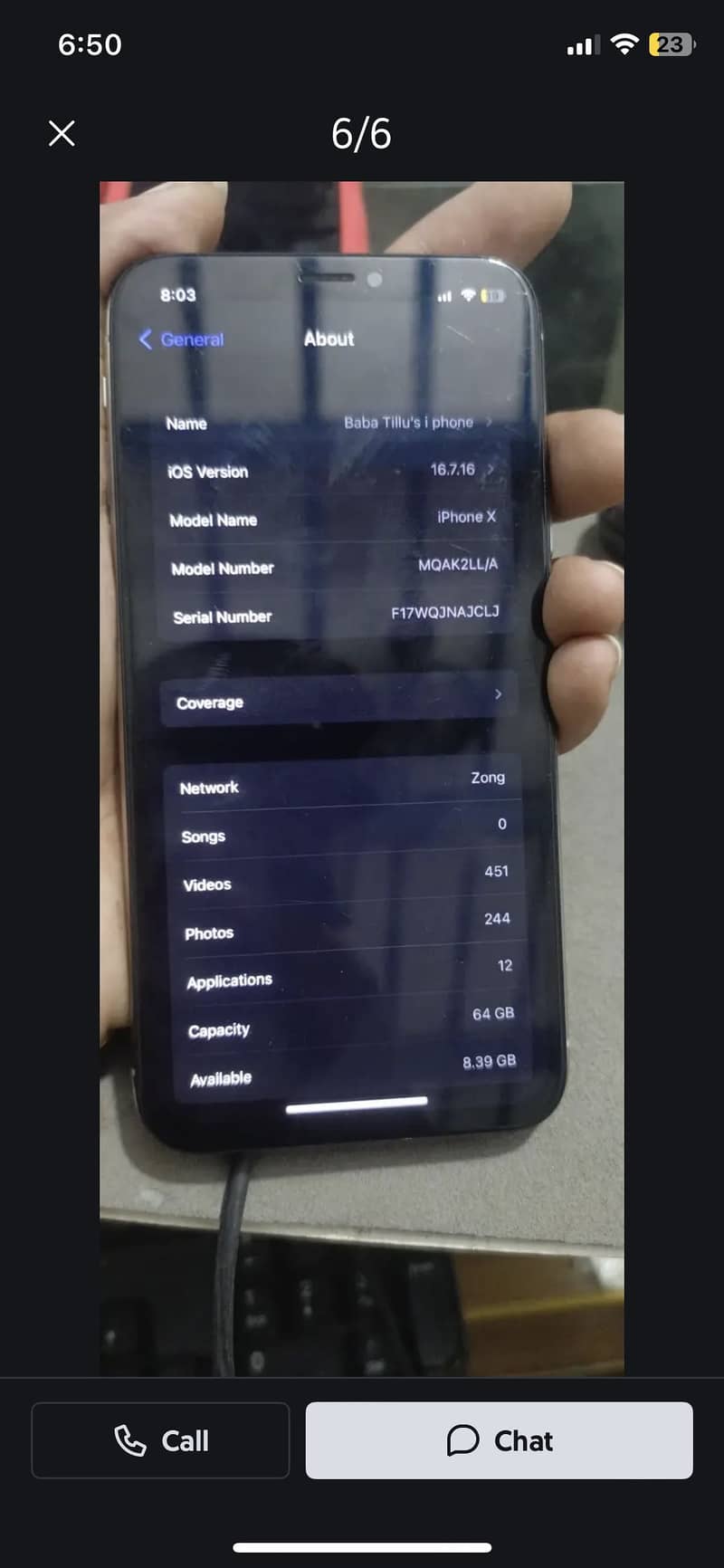 Apple iPhone X 0