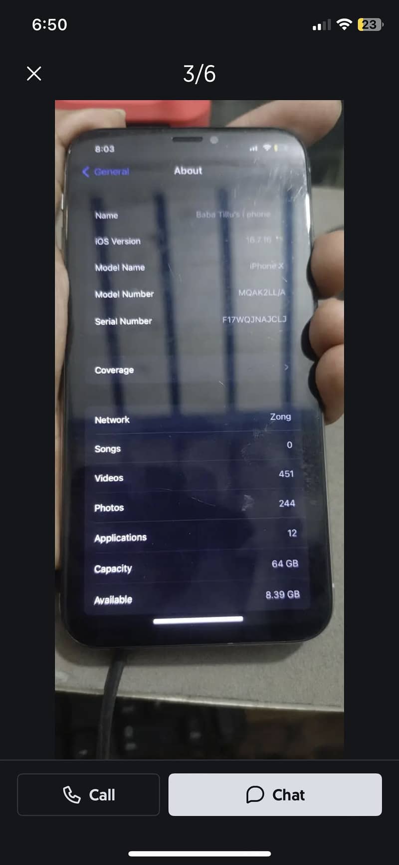 Apple iPhone X 4