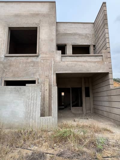 Grey structure villa