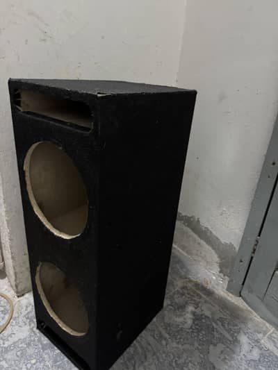 Double speaker box  brand new