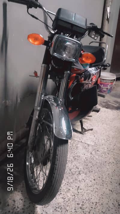 2007 brand new antique 125 honda bike