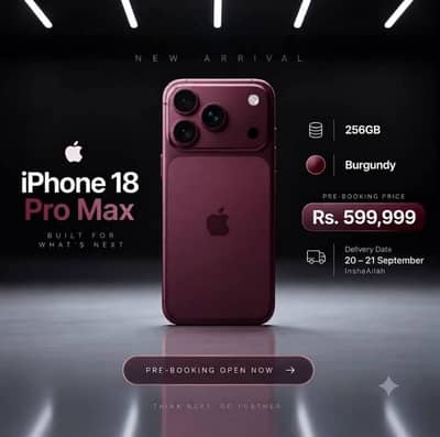 Apple iPhone 18 Pro Max
